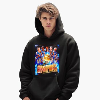 2025 Nba Champions Okc Thunder Basketball Poster Shirt