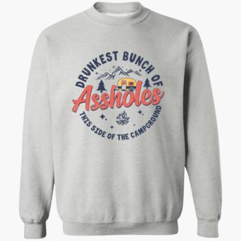 Aholes Drunkest Bunch Of Aholes This Side Of The Campground Hoodie