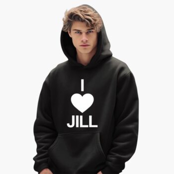 Ben Starr Wearing I Love Jill Shirt
