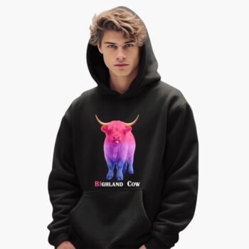 Bighland Cow Lgbt Pride Month 2025 Shirt
