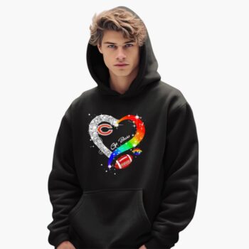 Chicago Bears Heart Lgbt Pride Month 2025 Shirt