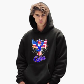 Chicago Cubs American Eagle Flag Logo Shirt