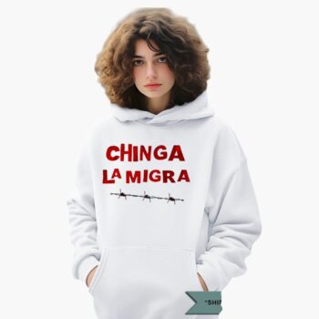 Chinga La Migra Barbed Wire Border 2025 Shirt