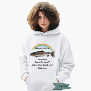 Congratulations You Are The Gay Of The Month And On Pride Month Too Very Cool Rainbow Shirt