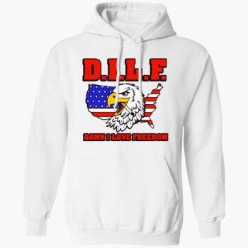 Eagle Dilf Damn I Love Freedom Shirt