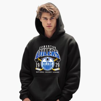 Edmonton Oilers National Hockey League 1979 Logo Shirt