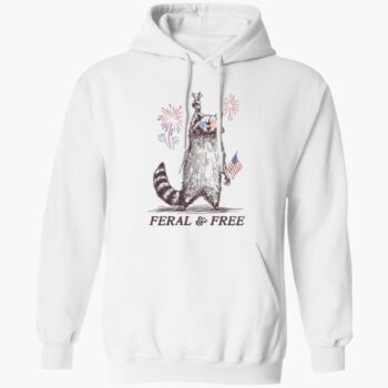 Feral And Free Racoon American Shirt