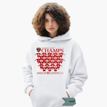 Florida Panthers 2025 Stanley Cup Champions Roster Shirt