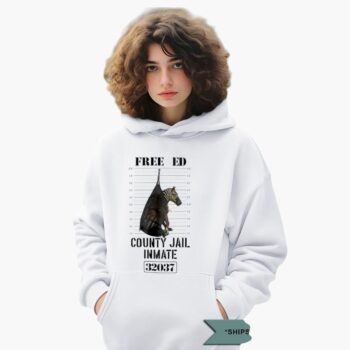 Free Ed The Zebra County Jail Inmate 32037 Shirt