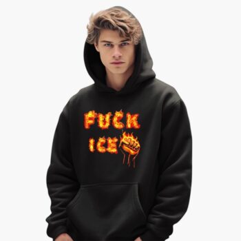 Fuck Ice Flame 2025 Shirt