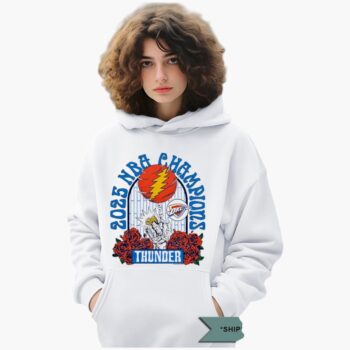 Grateful Dead 2025 Nba Champs Okc Thunder Shirt
