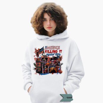 Horror Characters America Killing It Since 1776 Shirt