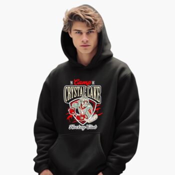 Jason Voorhees Camp Crystal Lake Hockey Club Shirt