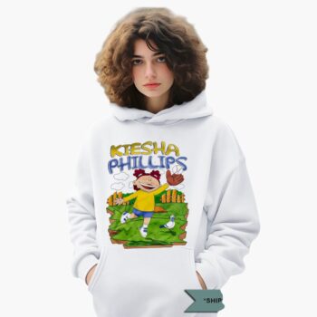 Kiesha Phillips Catch Baseball Cartoon Shirt