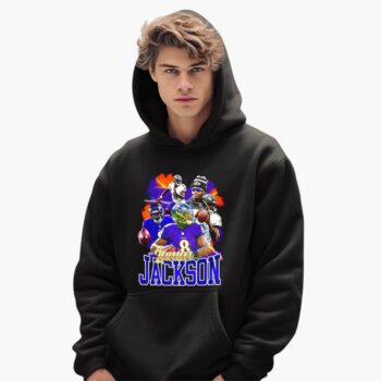 Lamar Jackson Baltimore Ravens Nfl 2025 Graphic Shirt