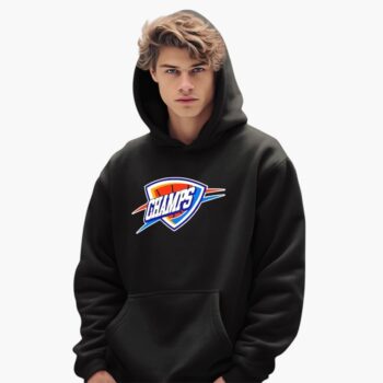 Okc Champs 2025 Nba Champions Oklahoma City Thunder Logo Shirt