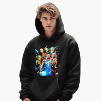 Okc Thunder Team Superhero 2025 Shirt