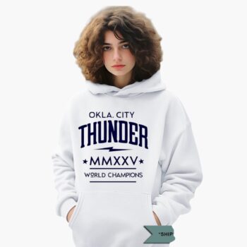 Okla City Thunder Mmxxv World Champions Shirt