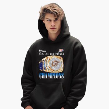 Oklahoma City Thunder 2025 Nba Finals Champions Ring Shirt