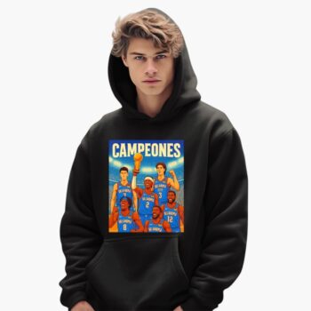 Oklahoma City Thunder Campeones Nba 2025 Poster Shirt