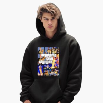 Oklahoma City Thunder X Gta 2025 Trophy Shirt