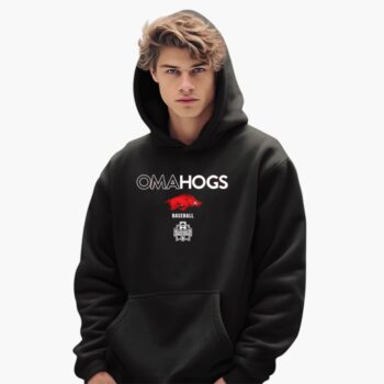 Omahogs 2025 Mcws Arkansas Razorbacks Baseball Logo Shirt