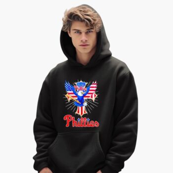 Philadelphia Phillies American Eagle Flag Logo Shirt