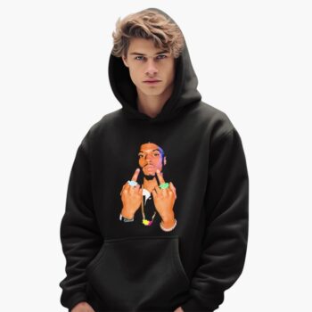 Pi'erre Bourne Rapper Middle Finger Photo Shirt
