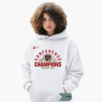 Reign Red Florida Panthers Eastern Conference Champions 2025 Shirt