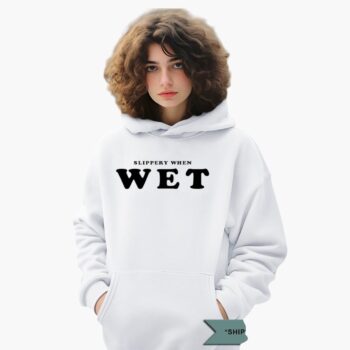 Renee Rapp Wearing Slippery When Wet Shirt