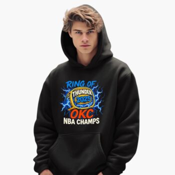 Ring Of Thunder Okc Thunder 2025 Champions Shirt