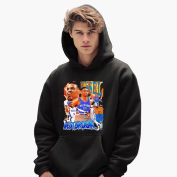 Russell Westbrook Player Oklahoma City Thunder Graphic Shirt