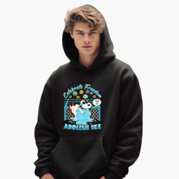 Snoopy Celebrate Freedom Abolish Ice Shirt