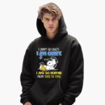 Snoopy Peanuts I Don't Go Crazy I Am Crazy I Just Go Normal From Time To Time Shirt