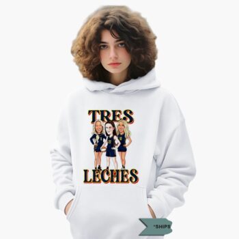 Tres Leches Indiana Fever Women's Basketball Cartoon Shirt