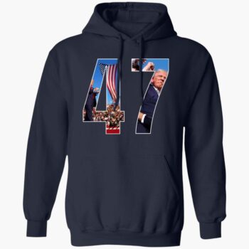 Trump 47 Fighting Shooting Shirt