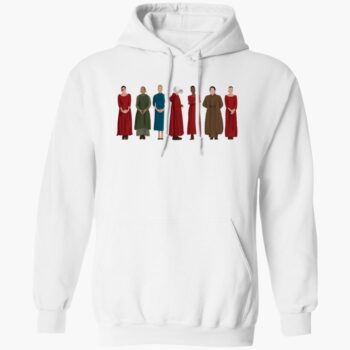 V Neck Retro The Handmaid's Tale Print Shirt