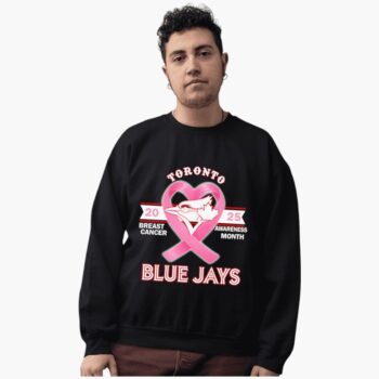 2025 Breast Cancer Awareness Month Toronto Blue Jays Shirt