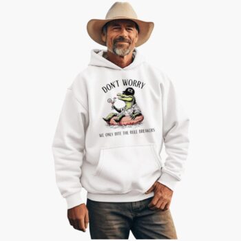 Alligator Alcatraz Don't Worry We Only Bite The Rule Breakers Shirt