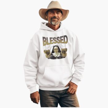Blessed Nun With Gun Shirt