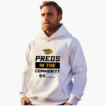 Nashville Predators Preds In The Community 2025 Shirt