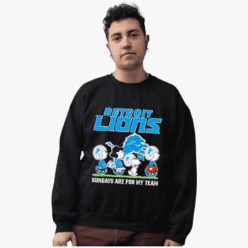 Peanuts Detroit Lions Sundays Are For My Team Shirt