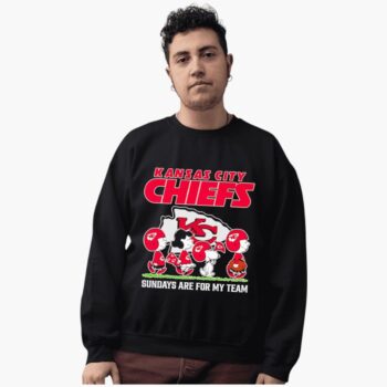 Peanuts Kansas City Chiefs Sundays Are For My Team Shirt