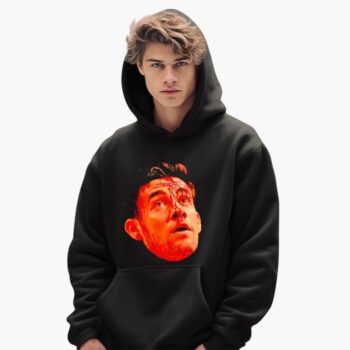 Isaiah Hartenstein Wearing Collison Blood Shirt