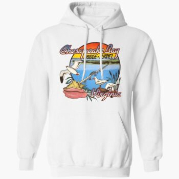 Lochlan Ratliff The White Lotus 80s Chesapeake Bay Bridge Tunnel Virginia Shirt