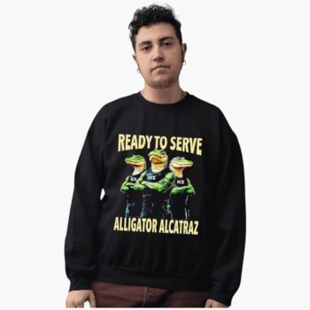 Ready To Serve Alligator Alcatraz Shirt